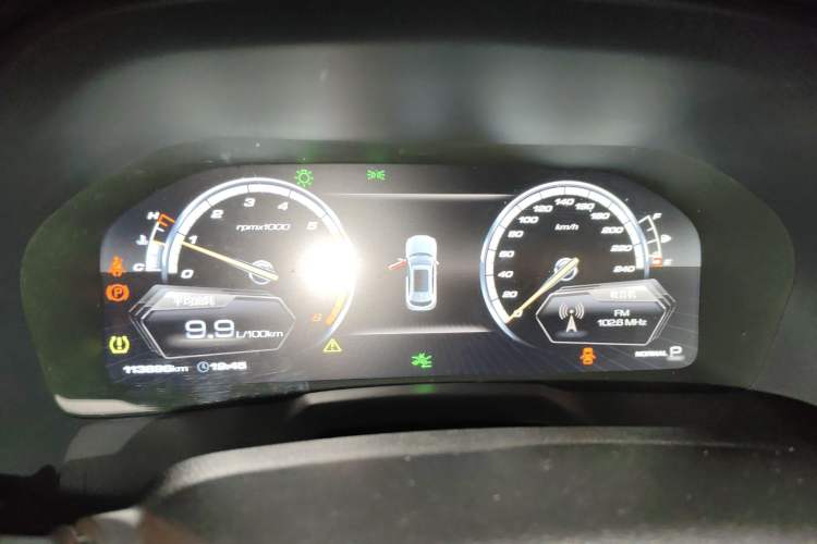 Used Wey VV7 2017 VV7c 2.0T Flagship Model Instrument Cluster
