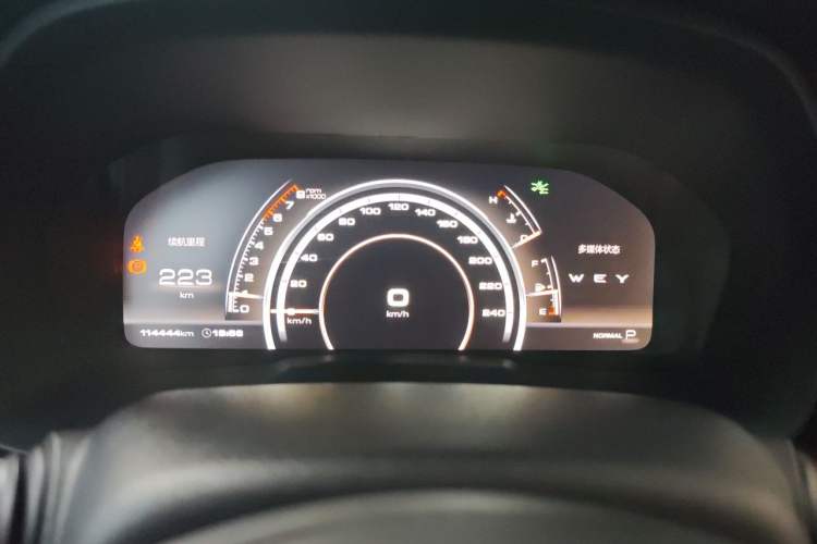 Used Wey VV7 2017 2.0T Flagship Model Instrument Cluster