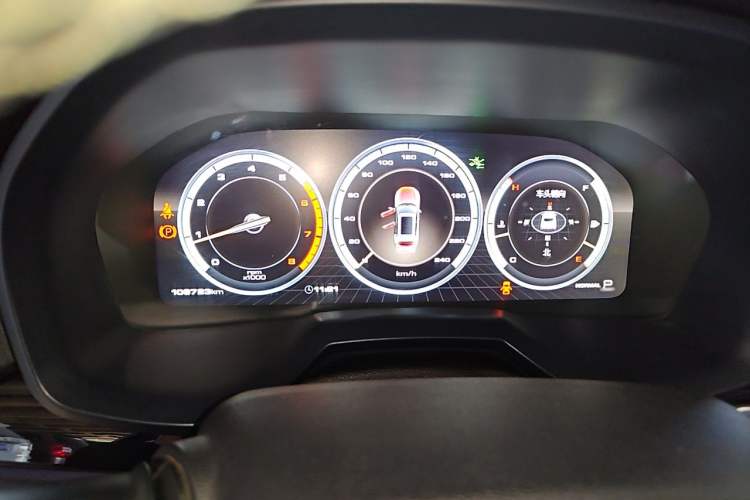 Used Wey VV7 2017 2.0T Flagship Model Instrument Cluster