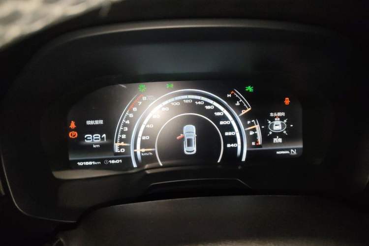 Used Wey VV7 2017 2.0T Flagship Model Instrument Cluster
