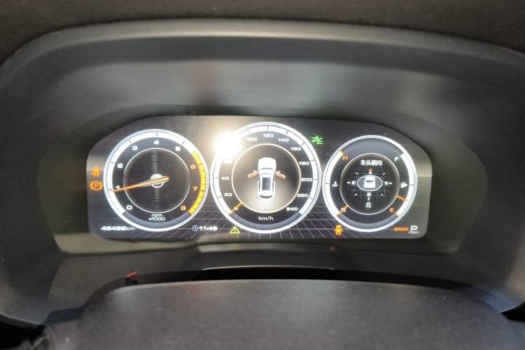 Used Wey VV7 2017 2.0T Flagship Model Instrument Cluster
