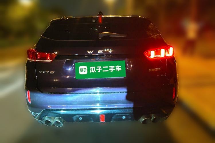 Used Wey VV7 2017 VV7c 2.0T Flagship Model Rear
