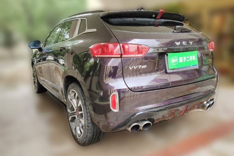 Used Wey VV7 2017 2.0T Ultra-Luxury Version Rear Left 45 Deg