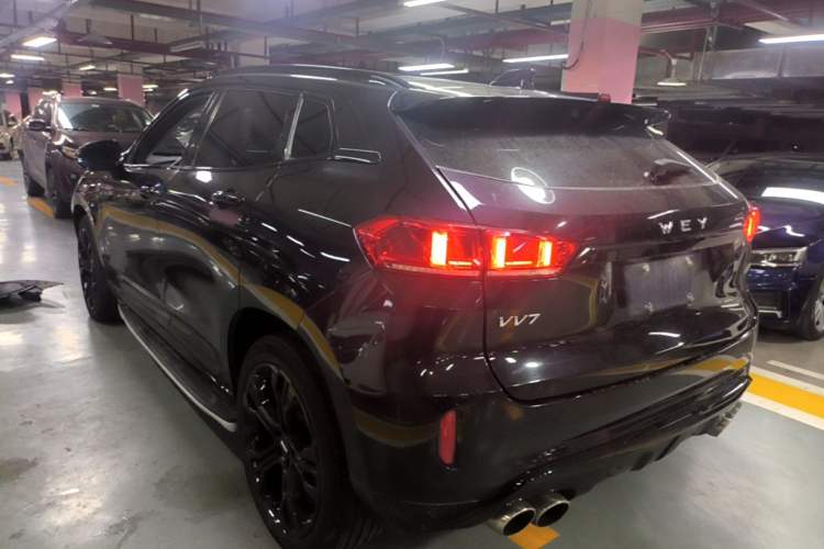 Used Wey VV7 2017 2.0T Flagship Model Rear Left 45 Deg