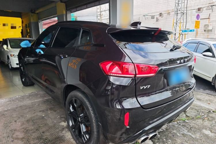 Used Wey VV7 2017 2.0T Flagship Model Rear Left 45 Deg