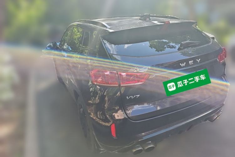 Used Wey VV7 2017 2.0T Flagship Model Rear Left 45 Deg