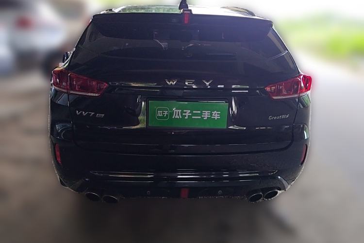 Used Wey VV7 2017 2.0T Flagship Model Rear