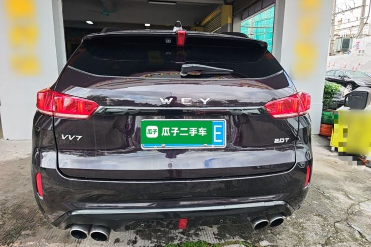 Used Wey VV7 2017 2.0T Flagship Model Rear