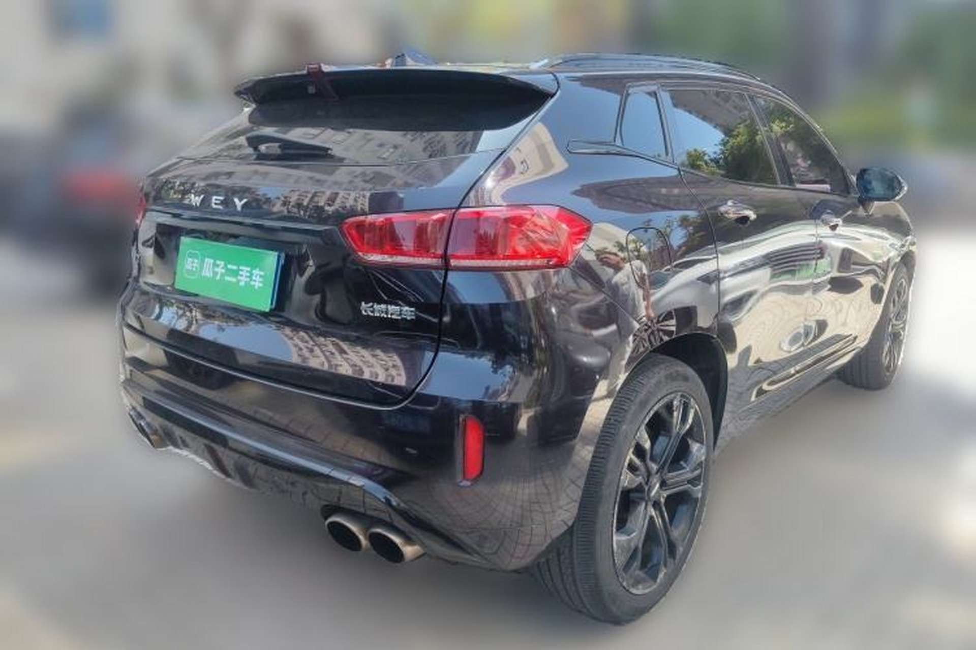 Used Wey VV7 2017 2.0T Flagship Model Rear Right 45 Deg