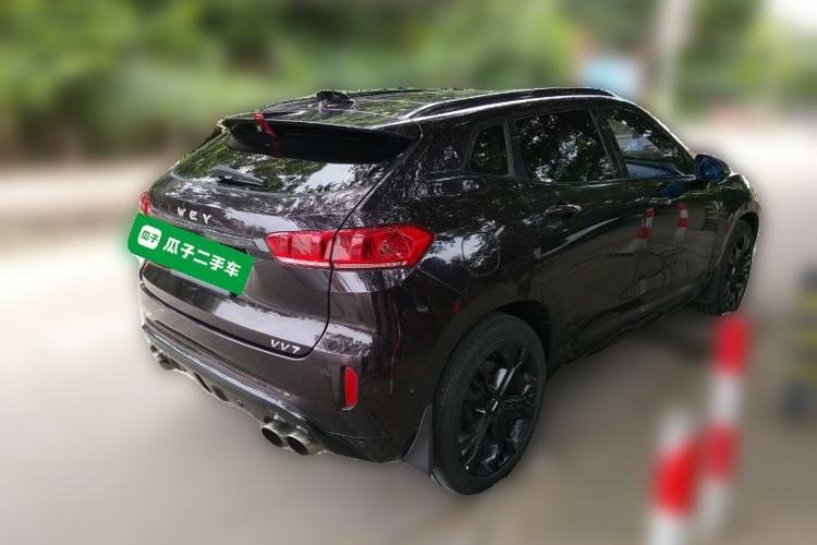 Used Wey VV7 2017 2.0T Flagship Model Rear Right 45 Deg