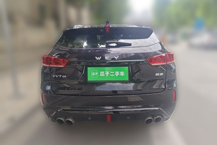 Used Wey VV7 2017 2.0T Flagship Model Rear