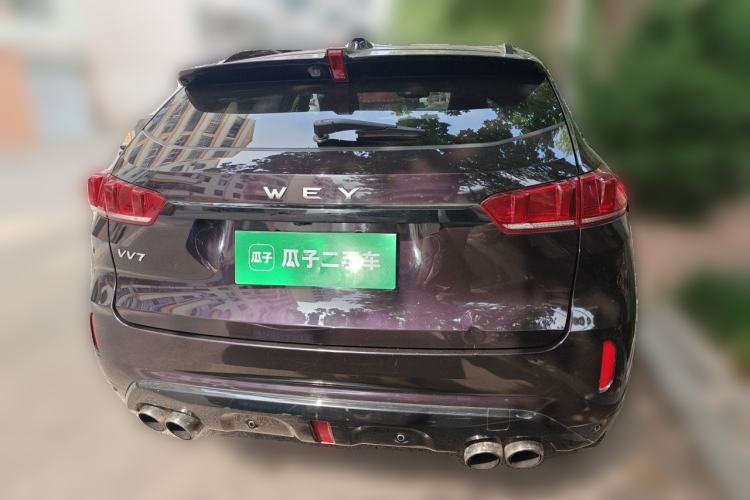 Used Wey VV7 2017 2.0T Flagship Model Rear
