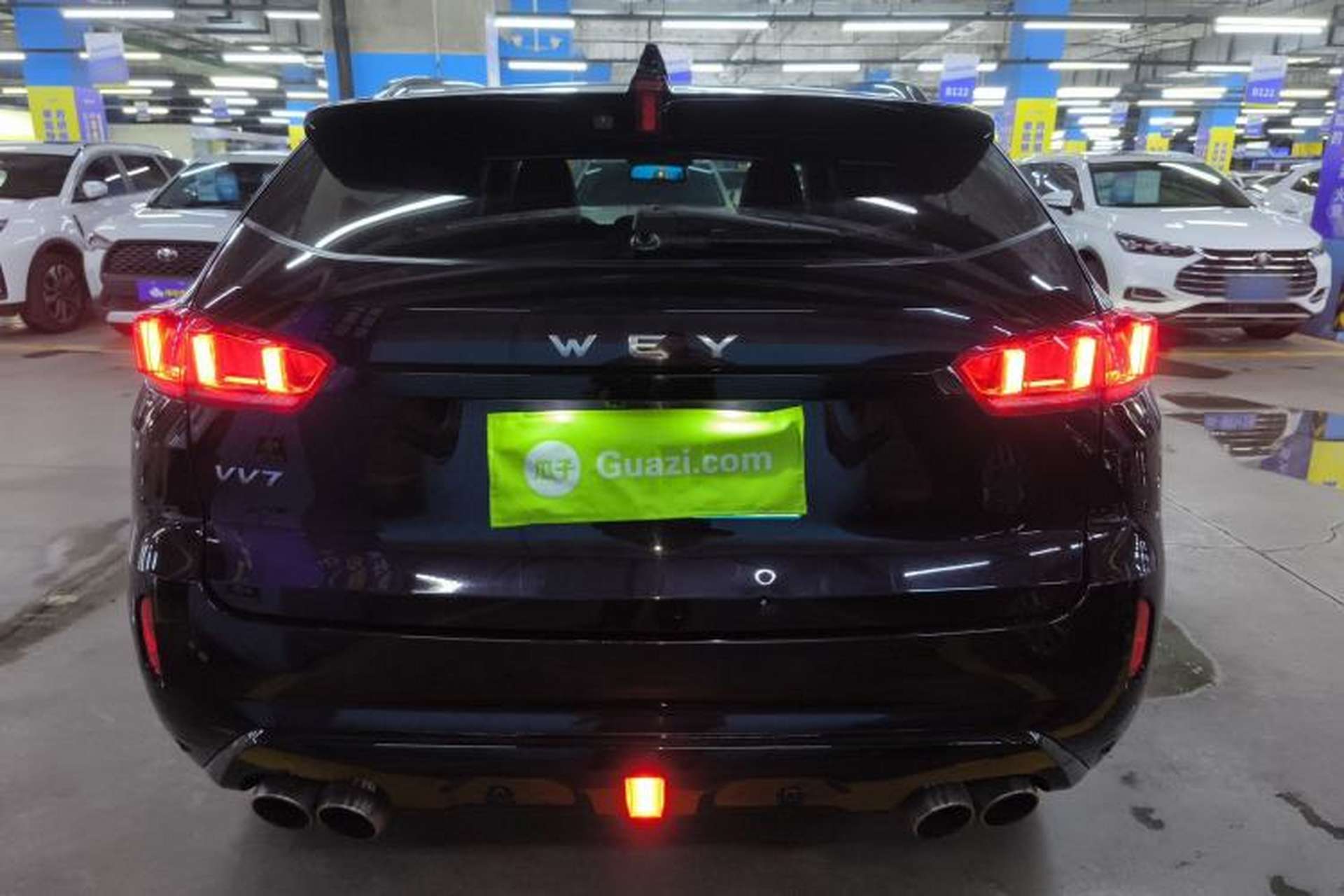 Used Wey VV7 2017 2.0T Flagship Model Rear