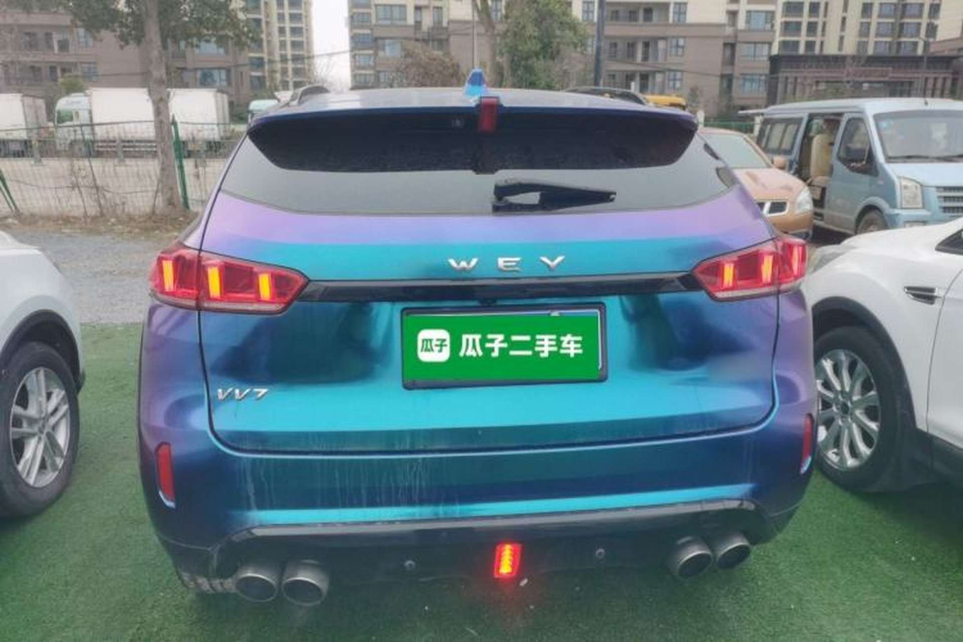 Used Wey VV7 2017 2.0T Flagship Model Rear