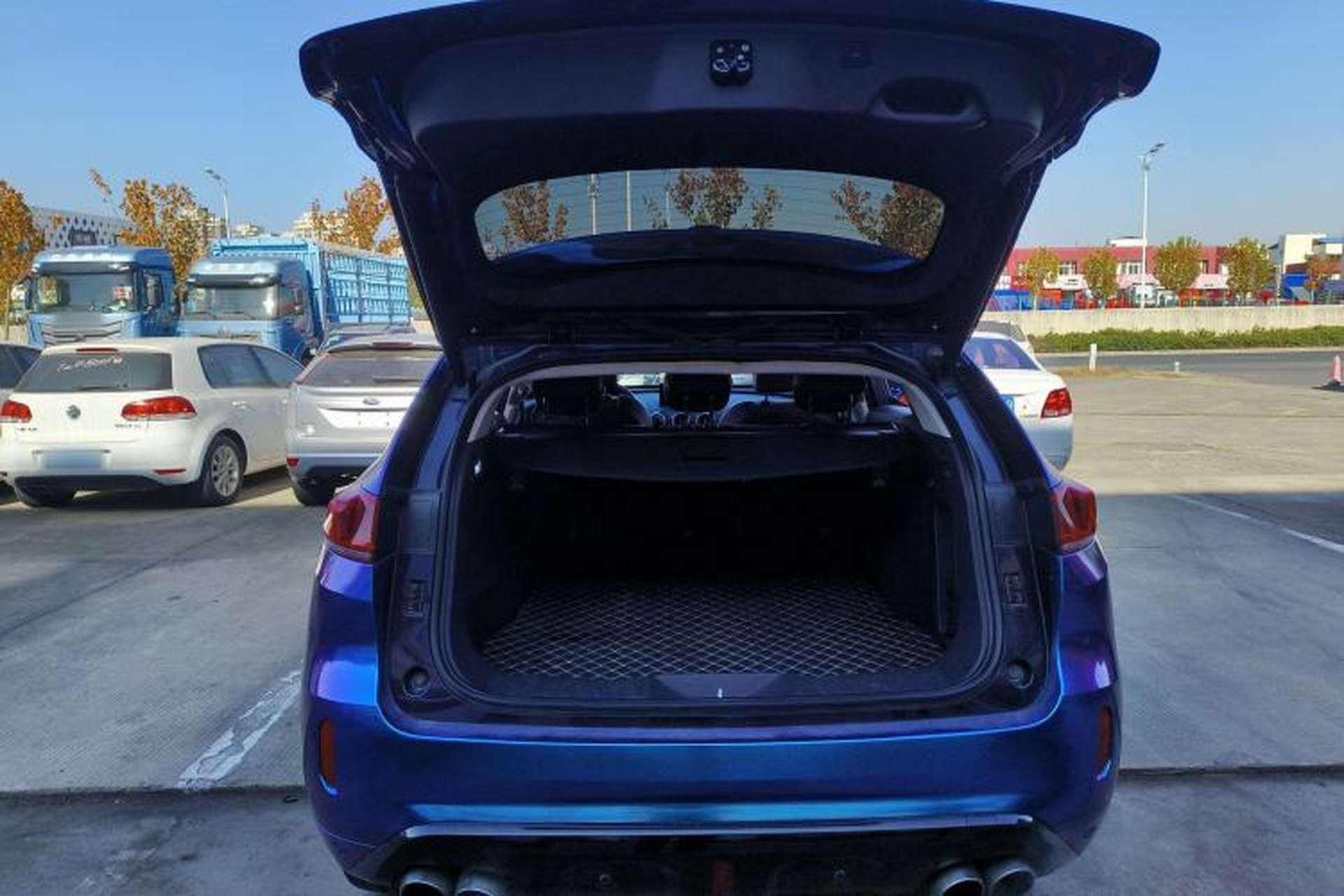 Used Wey VV7 2017 2.0T Flagship Model Trunk