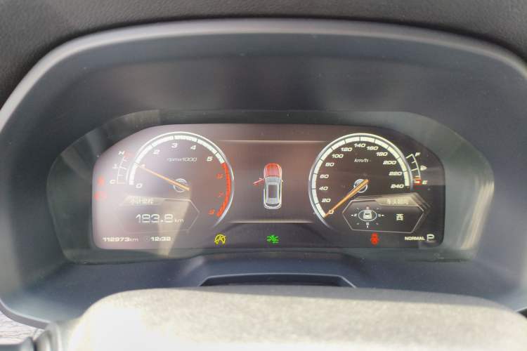 Used Wey VV7 2017 2.0T Flagship Model Instrument Cluster