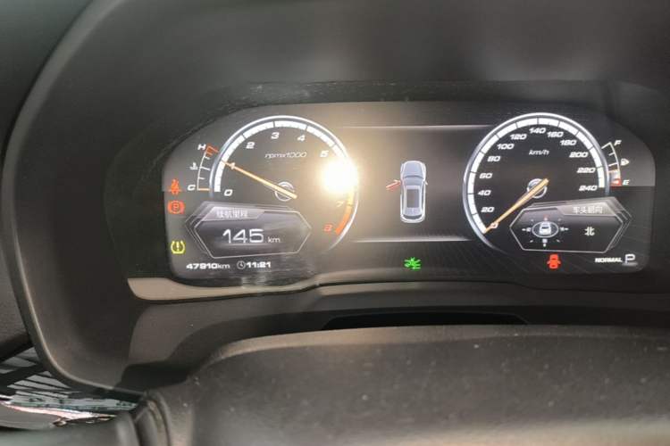 Used Wey VV7 2017 2.0T Flagship Model Instrument Cluster