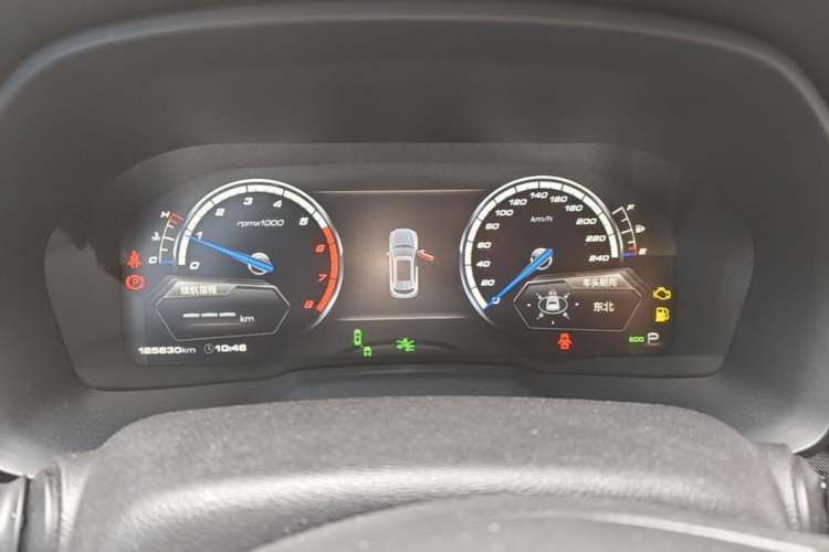 Used Wey VV7 2017 2.0T Flagship Model Instrument Cluster