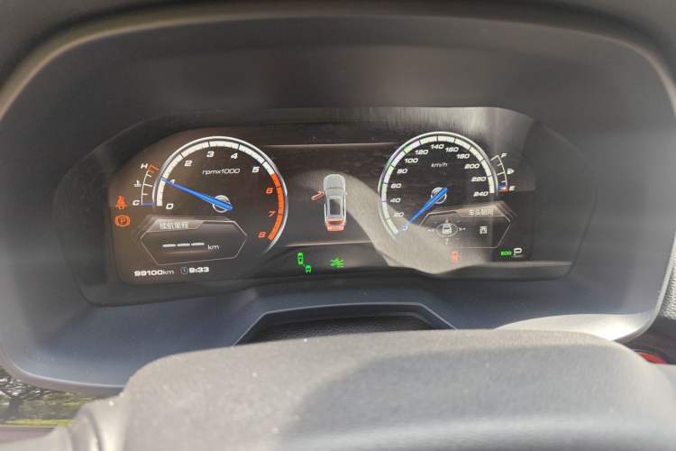 Used Wey VV7 2017 2.0T Flagship Model Instrument Cluster
