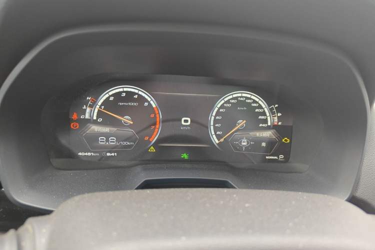 Used Wey VV7 2017 2.0T Ultra-Luxury Version Instrument Cluster