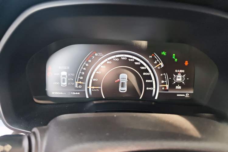 Used Wey VV7 2017 2.0T Flagship Model Instrument Cluster