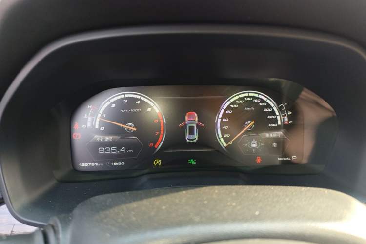 Used Wey VV7 2017 2.0T Ultra-Luxury Version Instrument Cluster
