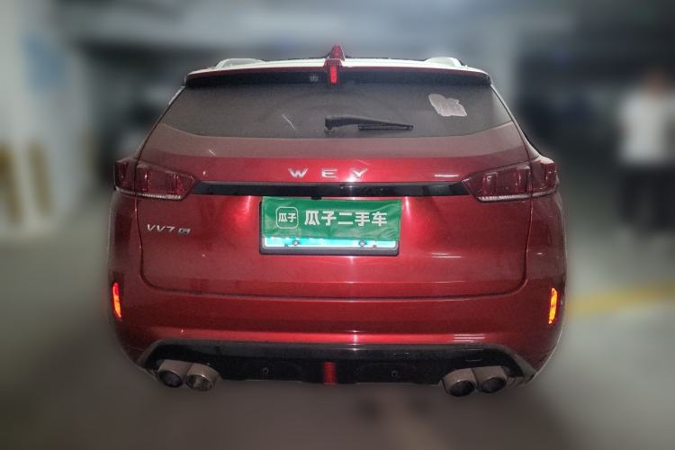 Used Wey VV7 2017 2.0T Flagship Model Rear