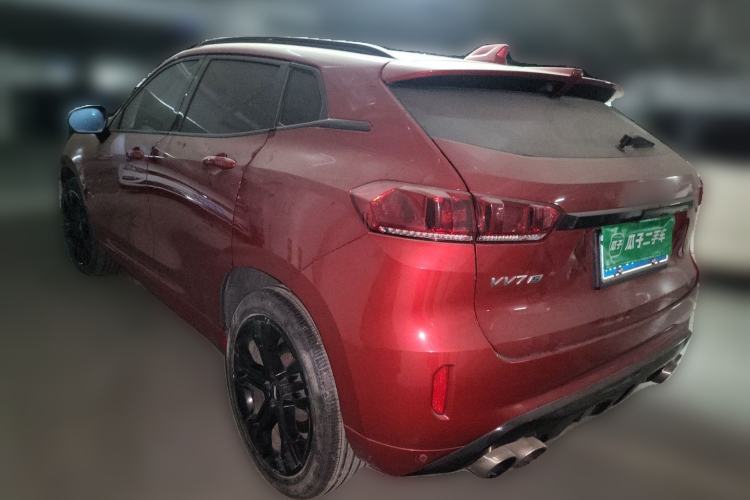 Used Wey VV7 2017 2.0T Flagship Model Rear Left 45 Deg