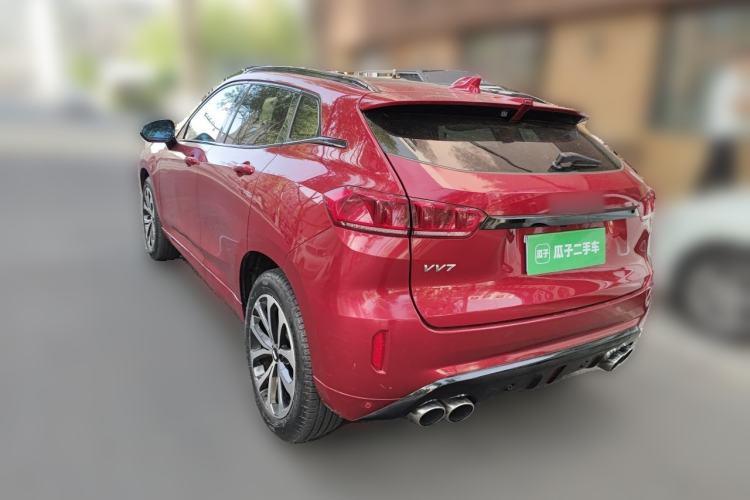 Used Wey VV7 2017 2.0T Luxury Model Rear Left 45 Deg