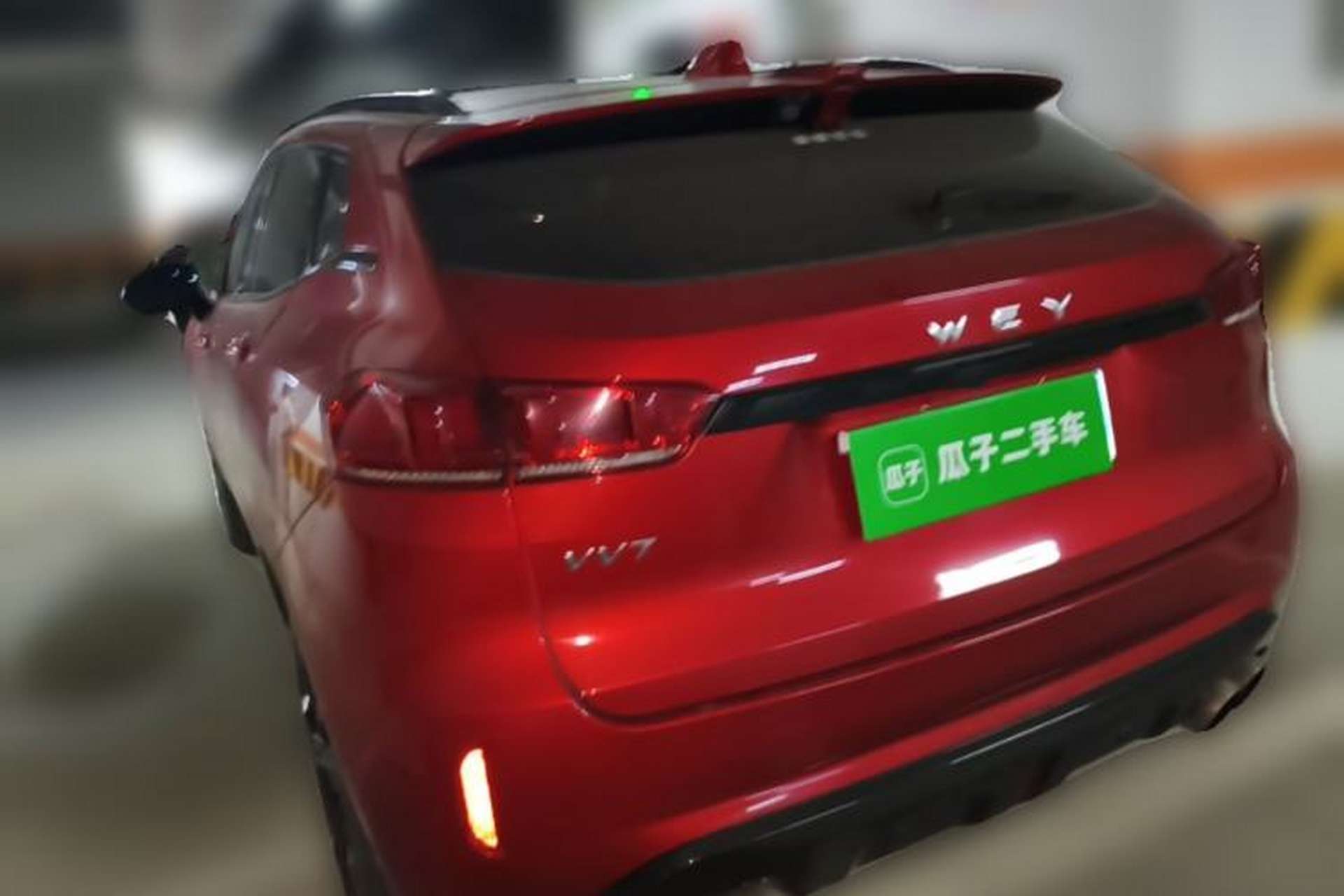 Used Wey VV7 2017 2.0T Flagship Model Rear Left 45 Deg