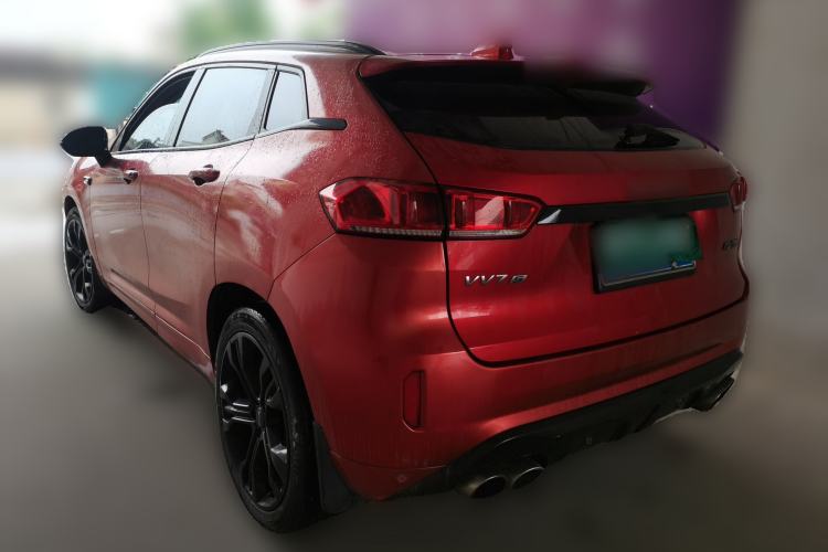 Used Wey VV7 2017 2.0T Ultra-Luxury Version Rear Left 45 Deg