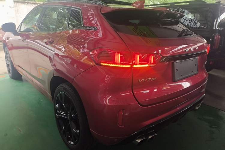 Used Wey VV7 2017 2.0T Flagship Model Rear Left 45 Deg
