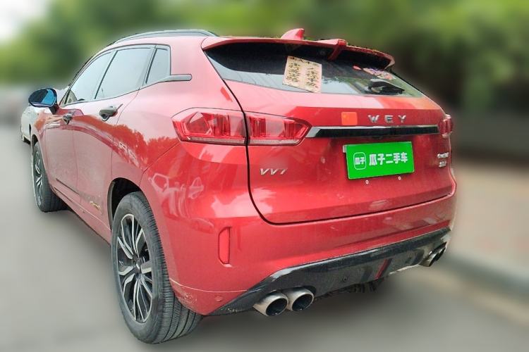 Used Wey VV7 2017 2.0T Flagship Model Rear Left 45 Deg