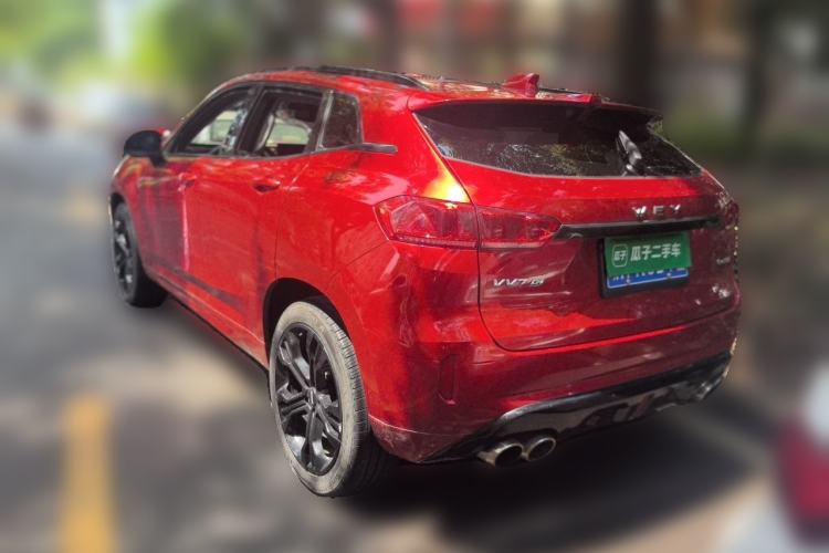 Used Wey VV7 2017 2.0T Flagship Model Rear Left 45 Deg