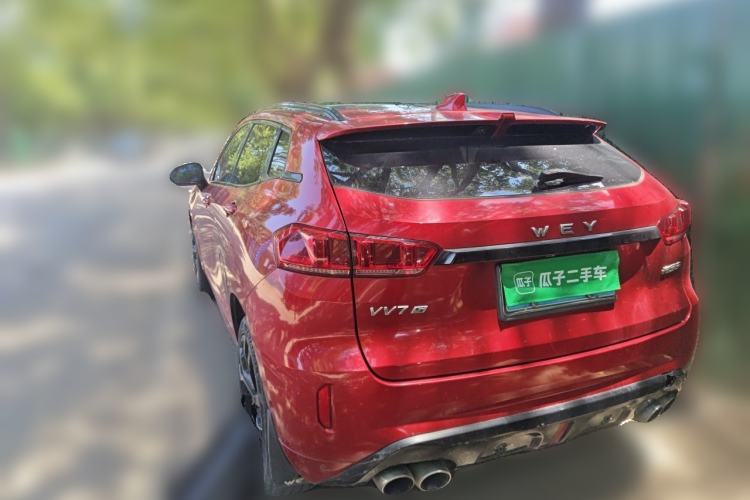 Used Wey VV7 2017 2.0T Flagship Model Rear Left 45 Deg