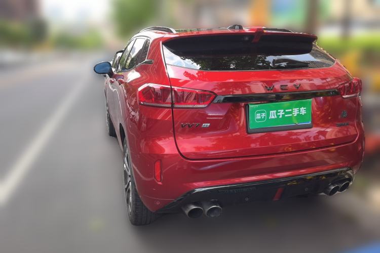 Used Wey VV7 2017 2.0T Flagship Model Rear Left 45 Deg