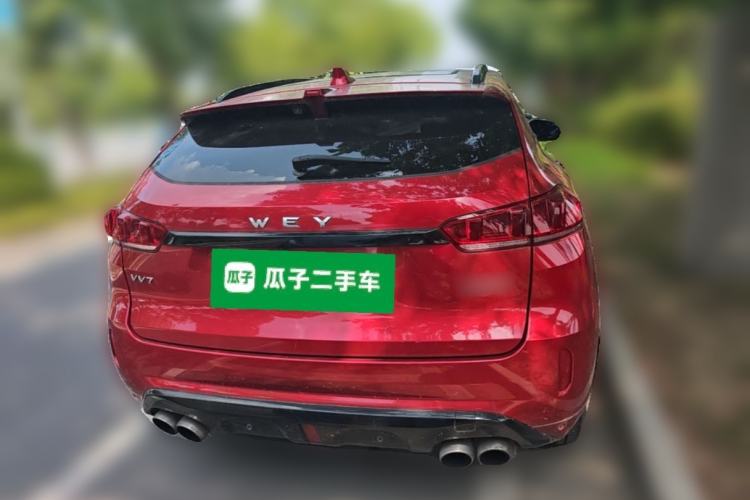Used Wey VV7 2017 2.0T Flagship Model Rear