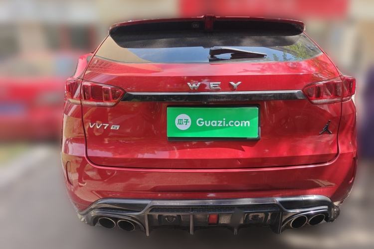 Used Wey VV7 2017 2.0T Flagship Model Rear