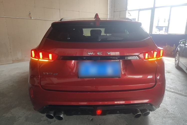 Used Wey VV7 2017 2.0T Flagship Model Rear