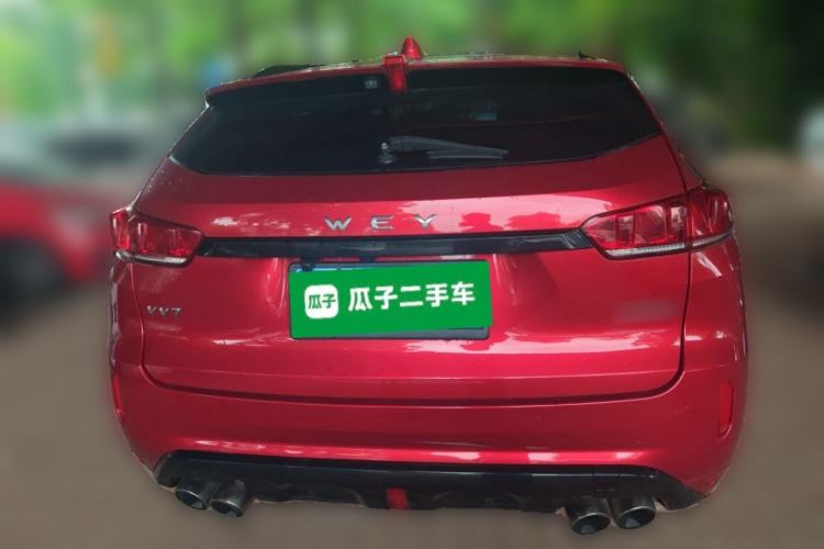 Used Wey VV7 2017 2.0T Flagship Model Rear