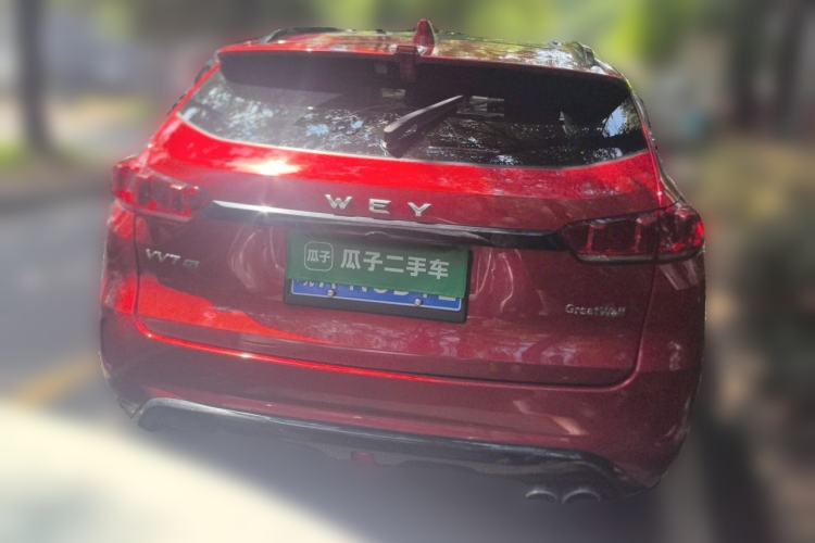 Used Wey VV7 2017 2.0T Flagship Model Rear