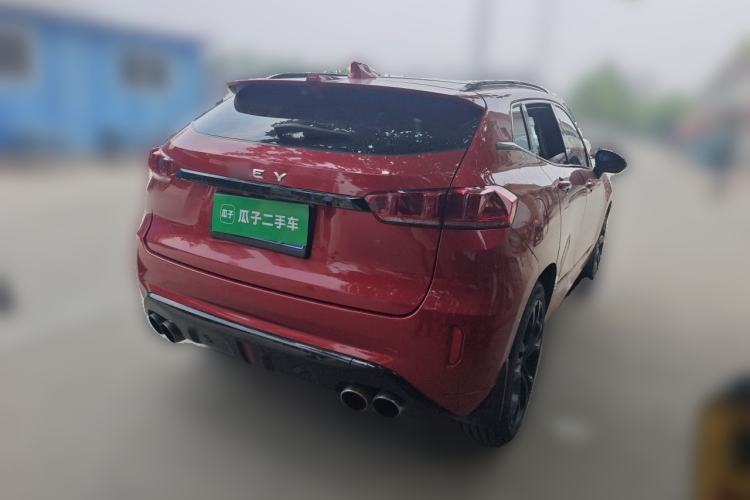 Used Wey VV7 2017 2.0T Flagship Model Rear Right 45 Deg