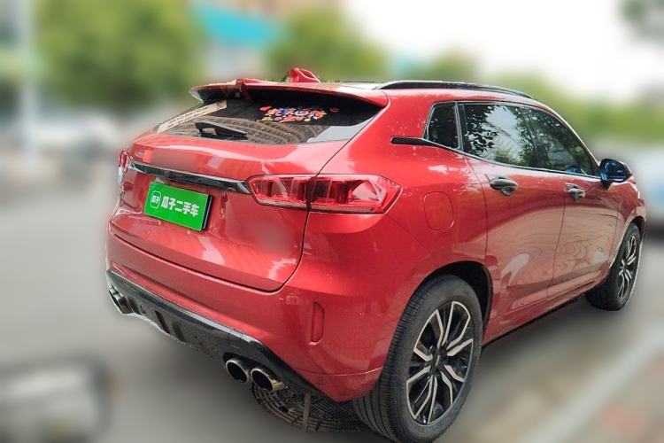 Used Wey VV7 2017 2.0T Flagship Model Rear Right 45 Deg