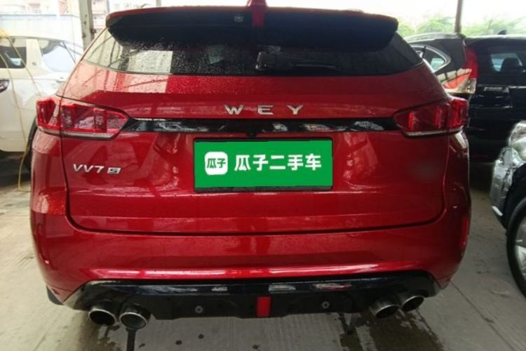 Used Wey VV7 2017 2.0T Flagship Model Rear