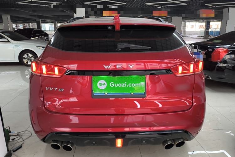 Used Wey VV7 2017 2.0T Flagship Model Rear