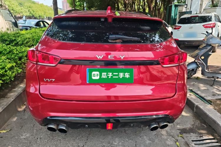 Used Wey VV7 2017 2.0T Flagship Model Rear