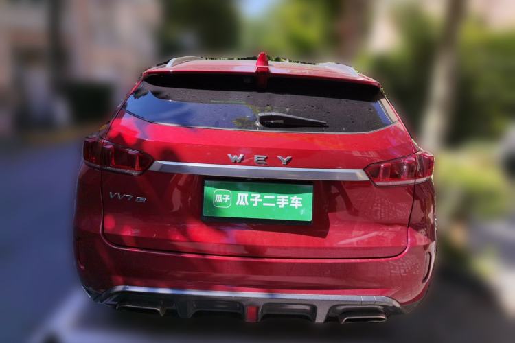 Used Wey VV7 2017 VV7c 2.0T Flagship Model Rear