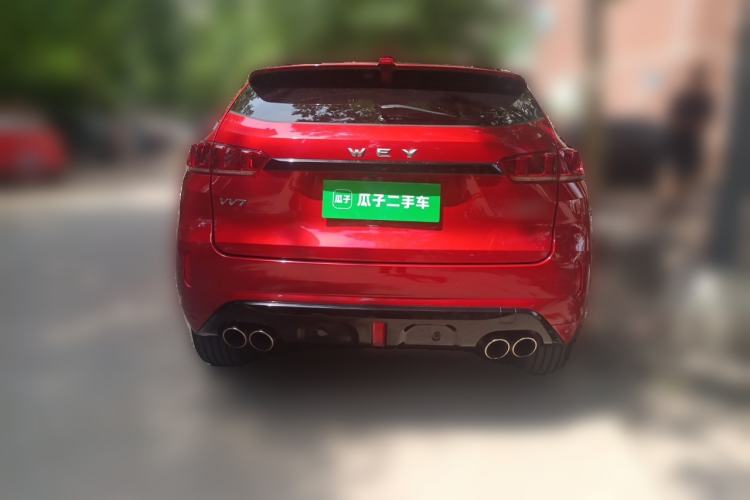 Used Wey VV7 2017 2.0T Flagship Model Rear
