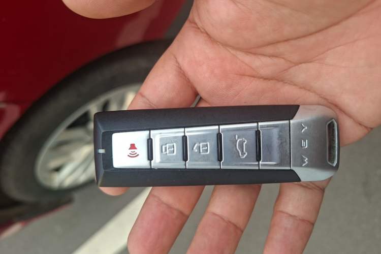 Used Wey VV7 2017 2.0T Ultra-Luxury Version Vehicle Key