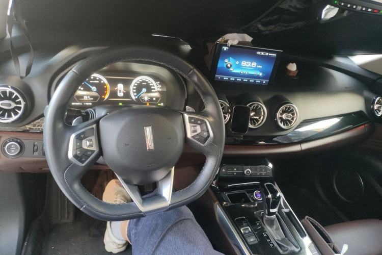 Used Wey VV7 2017 2.0T Ultra-Luxury Version Center Console